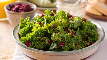 Marinated Kale Slaw Salad