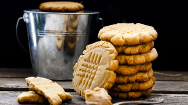 Delicious 5 Ingredient Peanut Butter Cookies