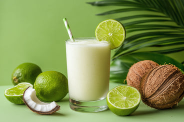 Coconut Lime Island Slushie