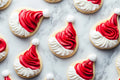 Vegan Christmas Sugar Cookies with Beet Powder Red Icing