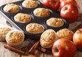 Apple Cinnamon Protein Muffins