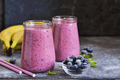 Post-workout Blueberry Muscle Recovery Smoothie