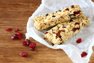 Chewy Cranberry Granola Protein Bars