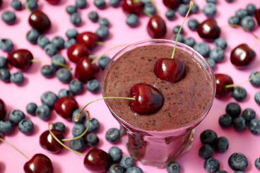 Chocolate Cherry Workout Smoothie