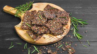 Raw Flax Crackers (Spicy Sweet & Herbed)