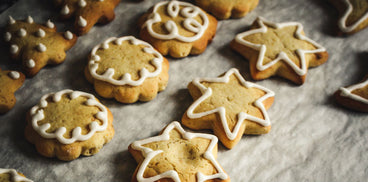 Vegan Chewy Gingerbread Cookies