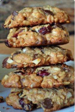 High Protein Trail Mix Cookies