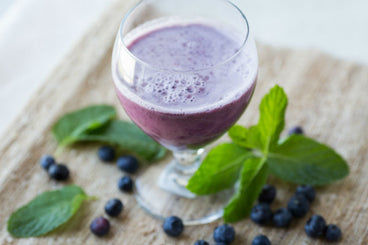 Mint Blueberry Smoothie
