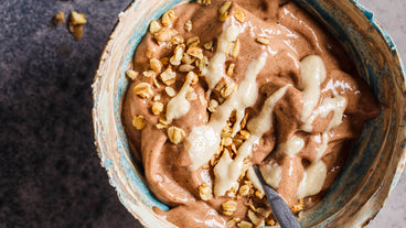 Peanut Butter Ice Cream: Organic Vegan Dessert
