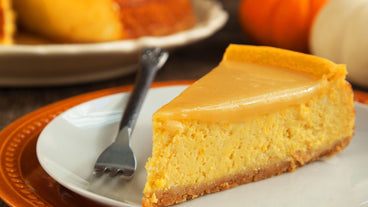 Vegan Pumpkin Pie Cheesecake
