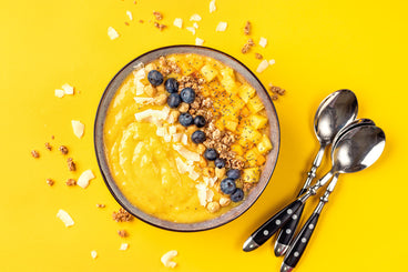 Mangoes and Cream Smoothie Bowl