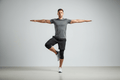 stork stance exercise