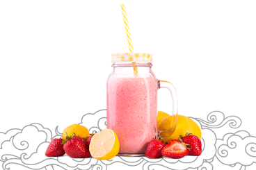 Strawberry Lemonade Hydration Smoothie