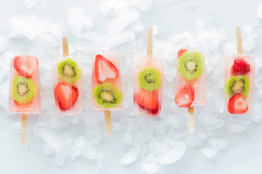 Strawberry Hydration Popsicle