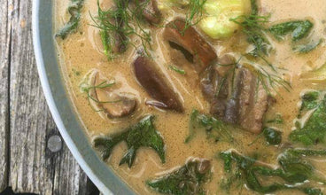 Vegan Portobello Mushroom Curry