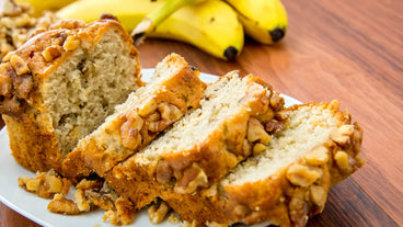 Vegan Banana Maca Nut Bread Recipe