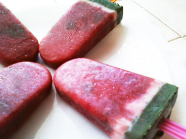 Watermelon Superfood Protein Ice Cream Cake Bars