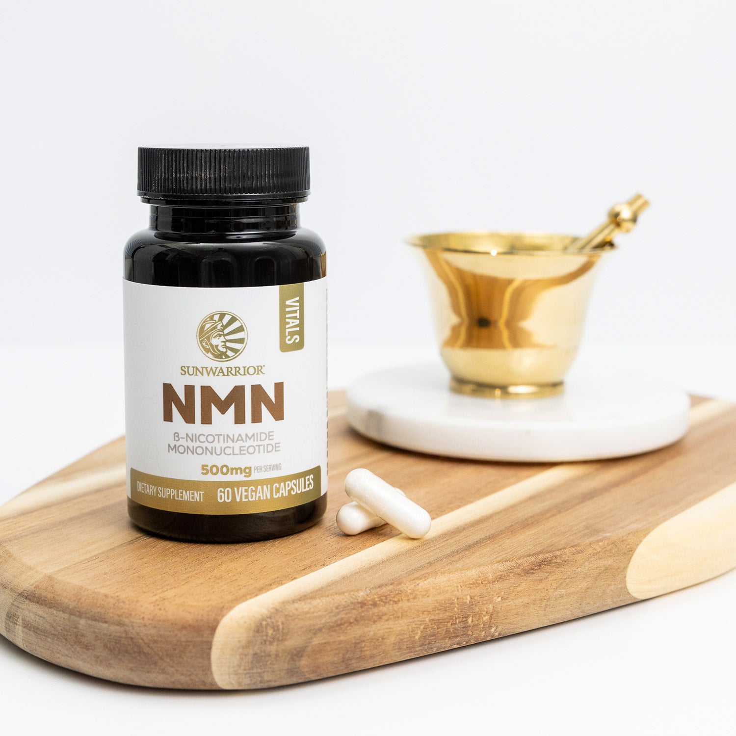 NMN Capsules 500mg - Vitality Boosting Supplement | Sunwarrior