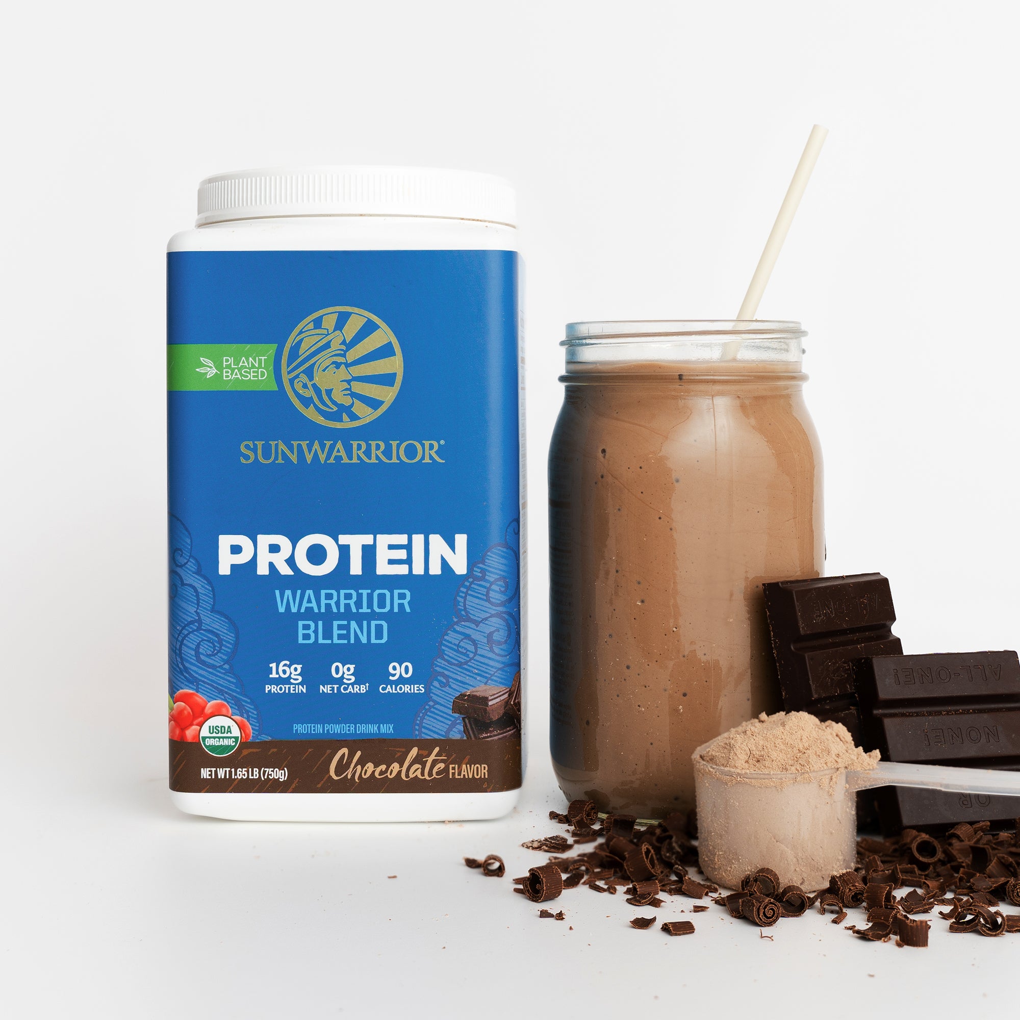 Warrior Blend Protein - Chocolate - Sunwarrior