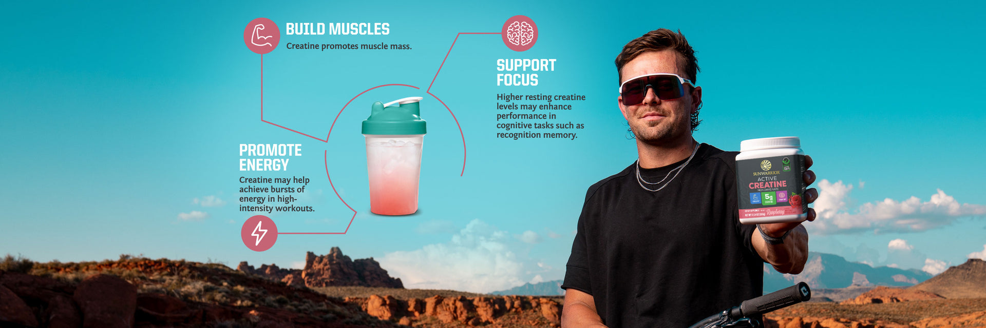 Active Creatine - Life style banner image desktop