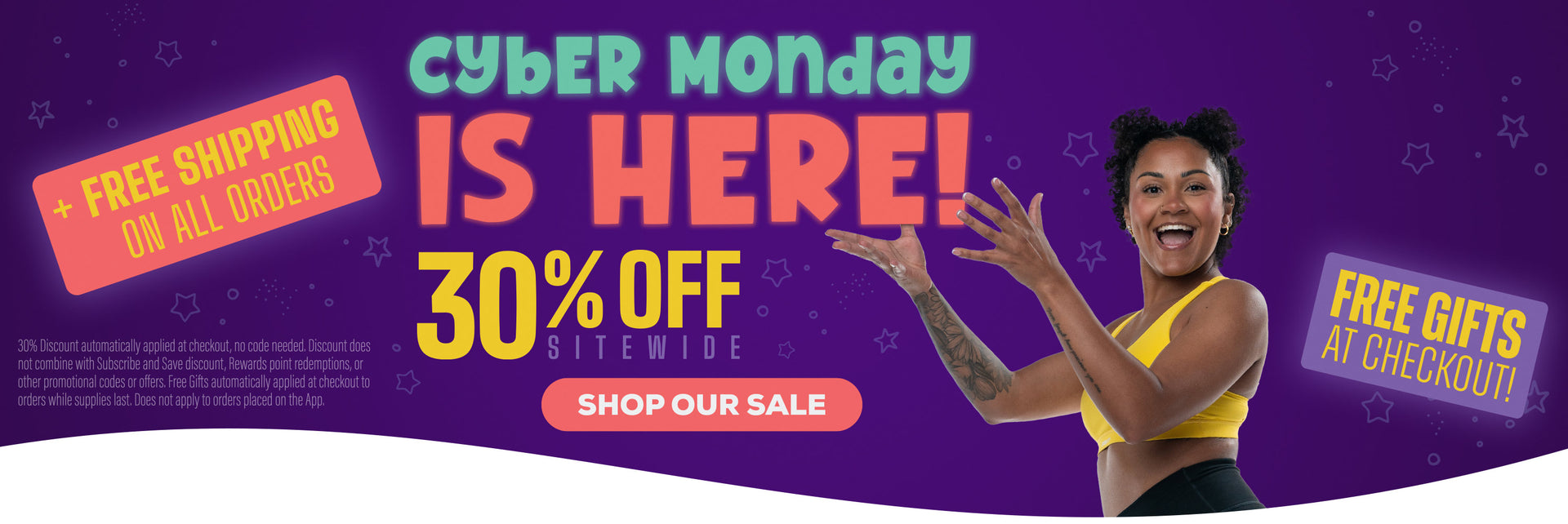 Image showing Cyber Monday Deal 30% Off plus free shipping