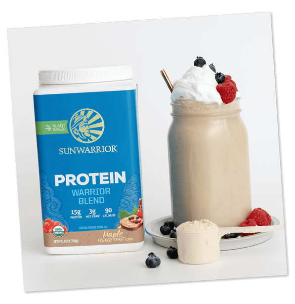Warrior Blend Protein - Maple French Toast - Sunwarrior Warrior Blend Protein - Maple French Toast - Sunwarrior