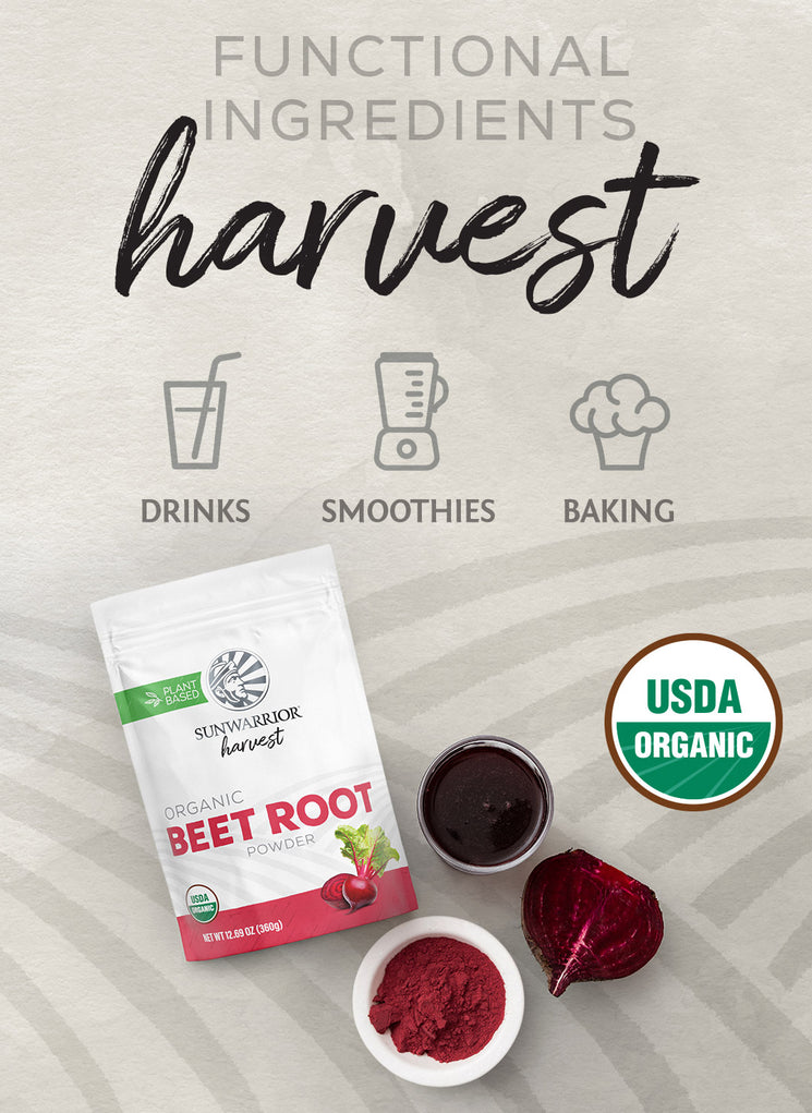 Organic Beetroot Powder - Life style banner image mobile