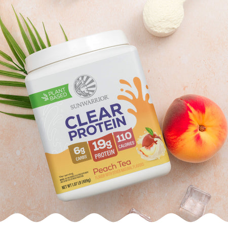 Clear Protein Peach Tea Plant-based Protein Sunwarrior