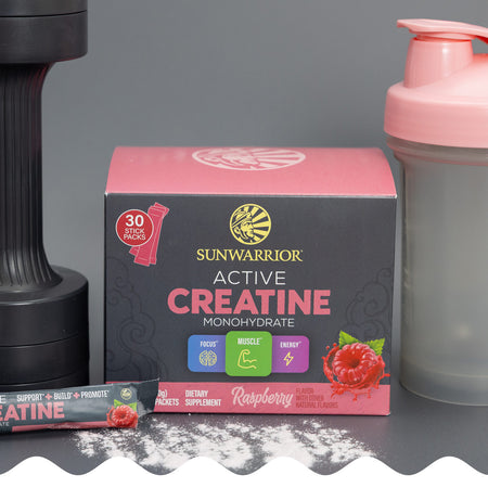 Active Creatine 30 Sticks Raspberry Vitamins & Supplements Sunwarrior