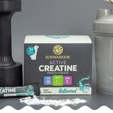Active Creatine 30 Sticks Unflavored Vitamins & Supplements Sunwarrior