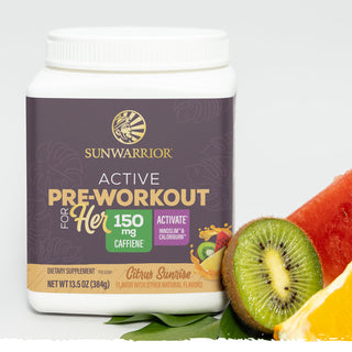 Active Pre-Workout for HER - Citrus Sunrise Vitamins & Supplements Sunwarrior