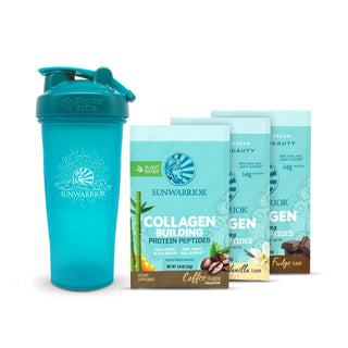 Collagen Building Protein Starter Pack Protein Sunwarrior Collagen Protein Blender Bottle Starter Pack  