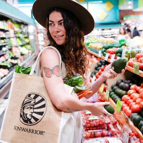 Jute Tote Bag Sunwarrior Gear Sunwarrior