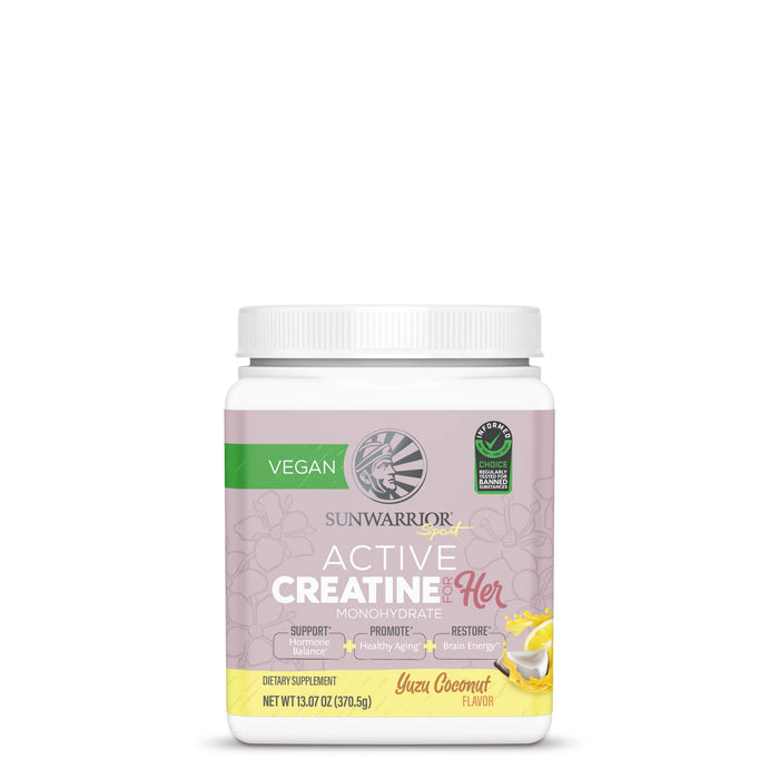 Active Creatine For HER Special Vitamins & Supplements Sunwarrior 50 Servings Yuzu Coconut 