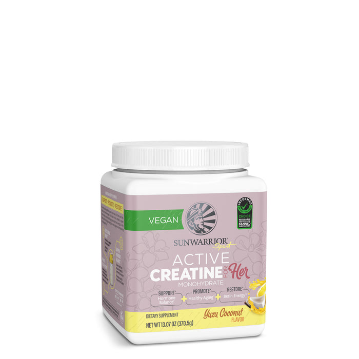 Active Creatine For HER Vitamins & Supplements Sunwarrior 50 Servings  