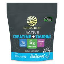Active Creatine Plus Taurine Vitamins & Supplements Sunwarrior 60 Servings