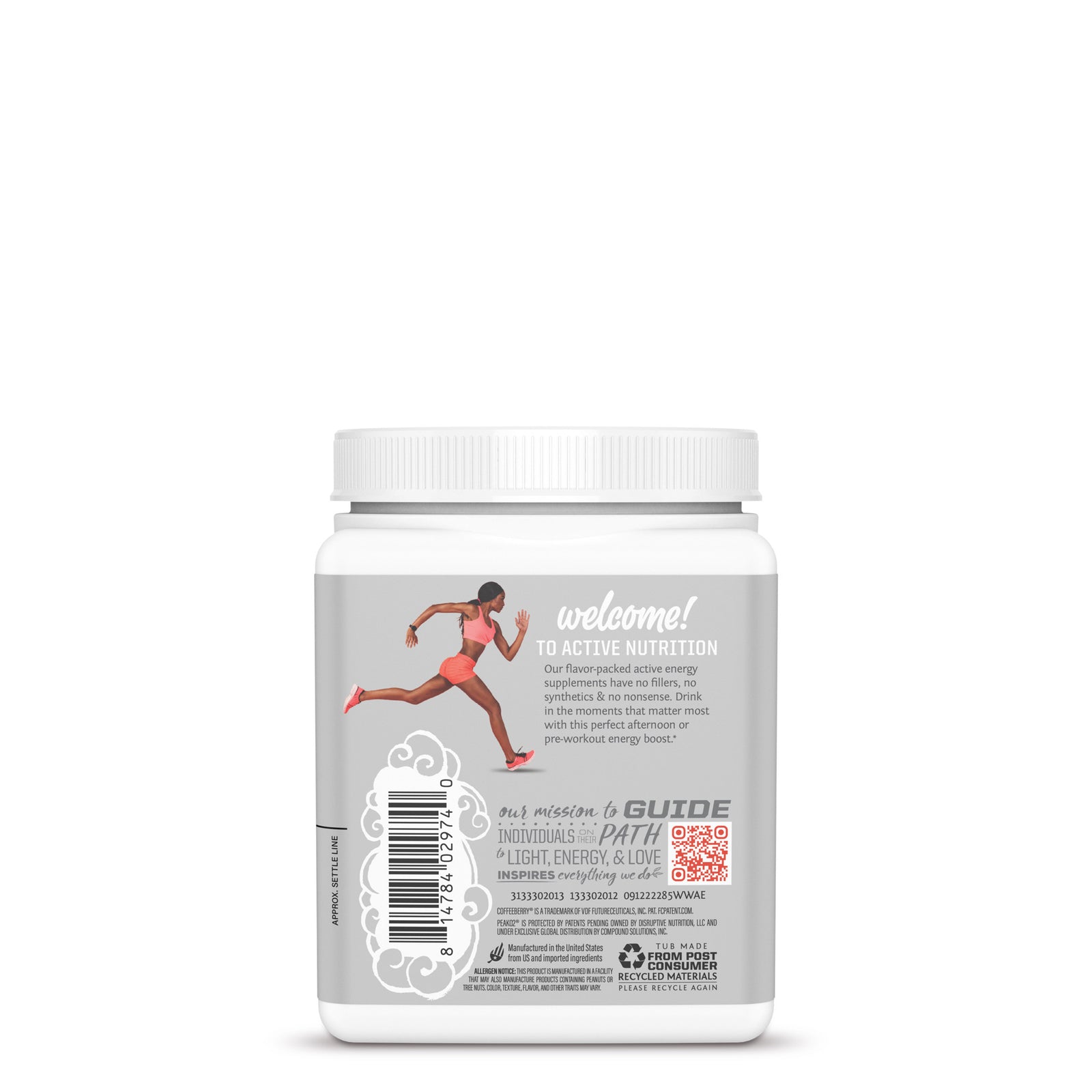 Pre-Workout Supplement with Peak02 - 540 Performance