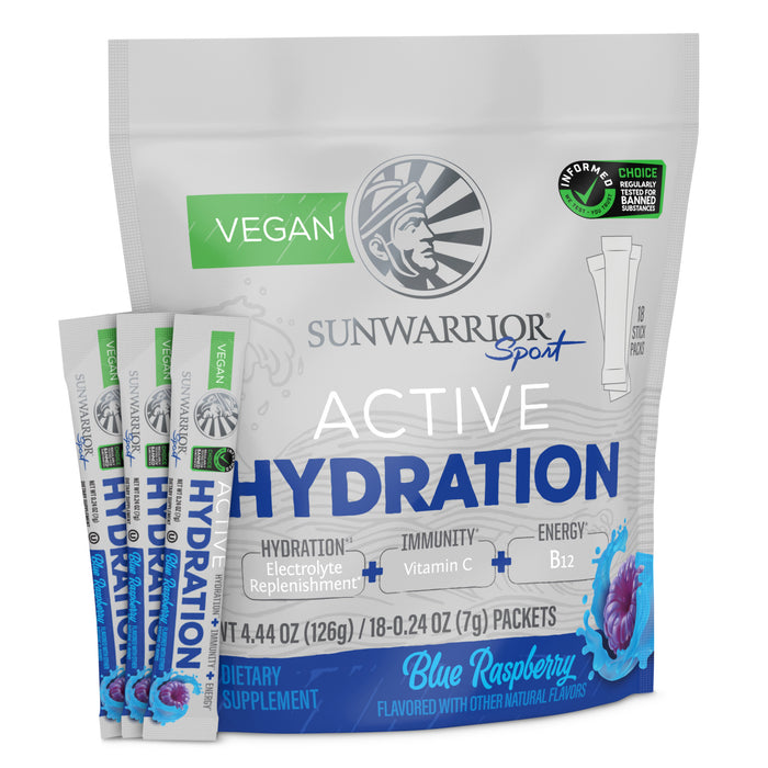 Active Hydration Stick Pack BUNDLE Bundle Sunwarrior 18 Servings  