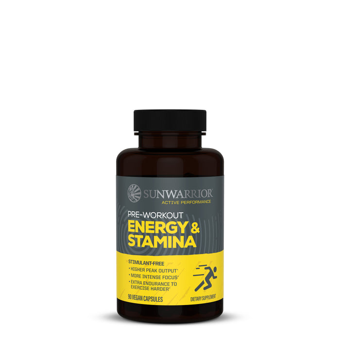 Active Energy and Stamina Capsules Vitamins & Supplements Sunwarrior