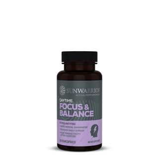 Active Focus and Balance Capsules Vitamins & Supplements Sunwarrior