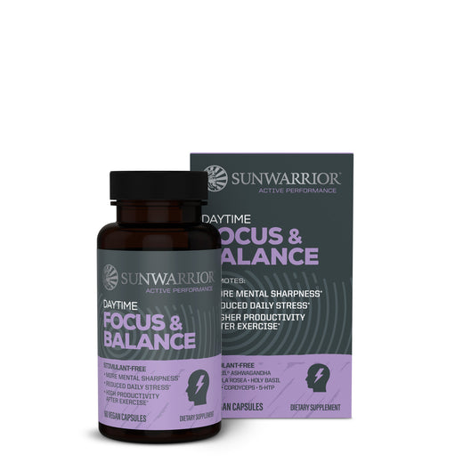 Active Focus and Balance Capsules Vitamins & Supplements Sunwarrior