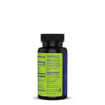 Magnesium Multiplex bottle with green label on a white background