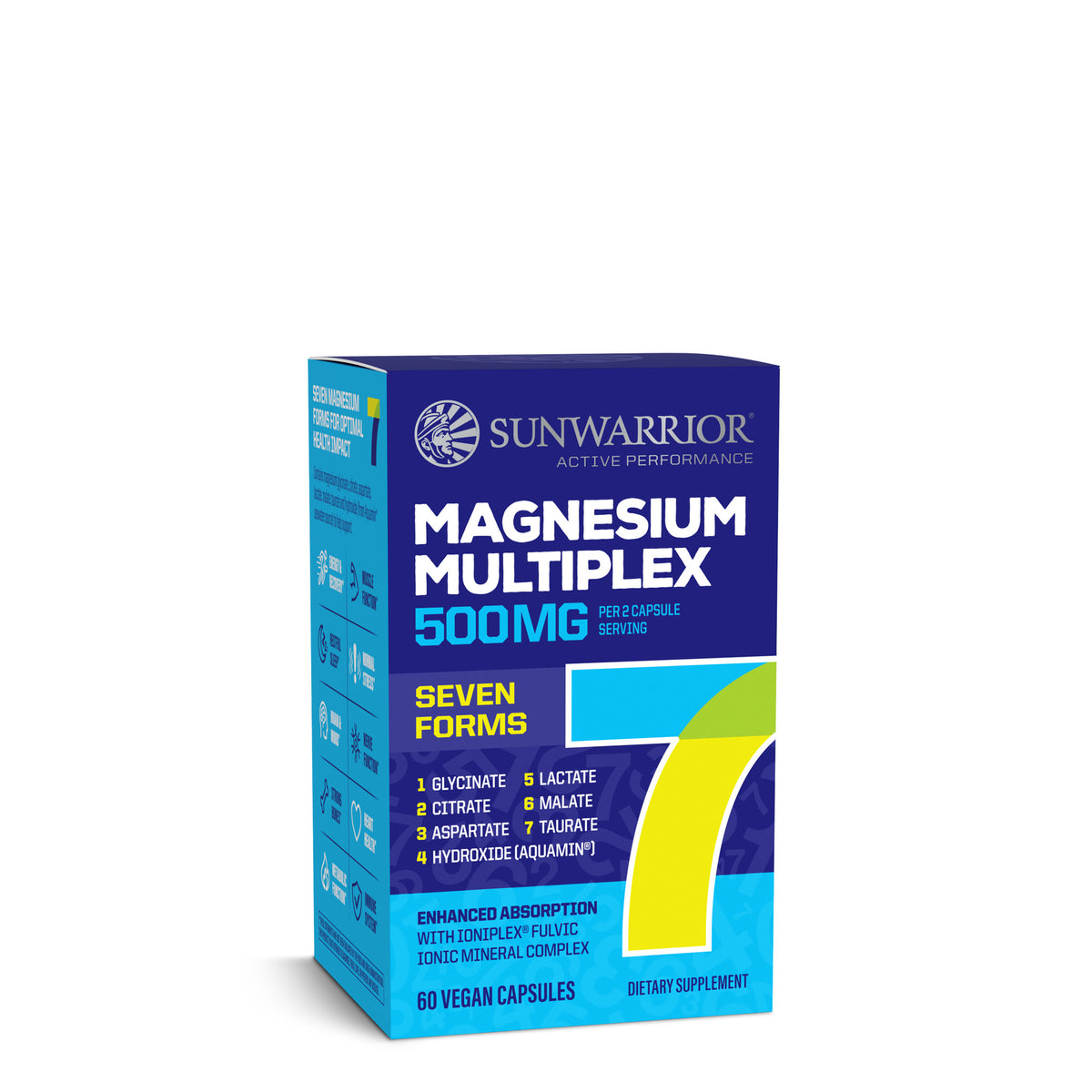 Active Magnesium Multiplex Vitamins & Supplements Sunwarrior