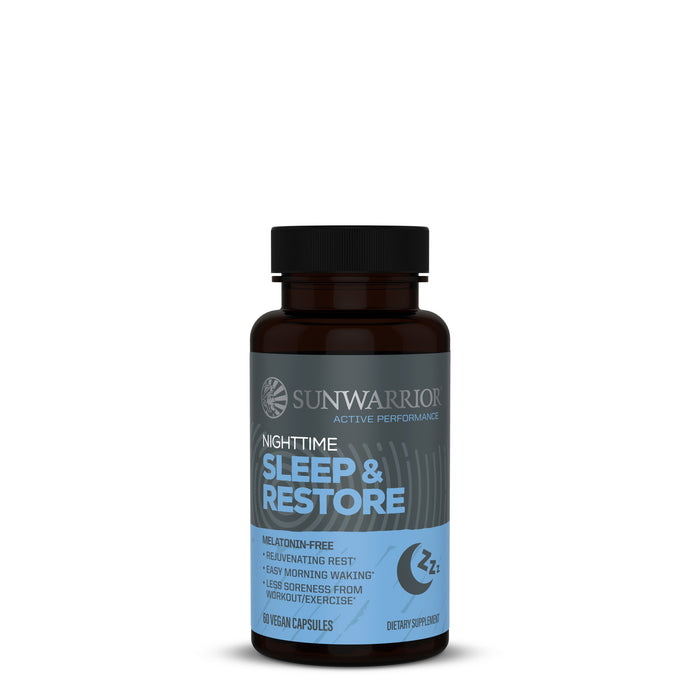 Active Sleep and Restore Capsules Vitamins & Supplements Sunwarrior