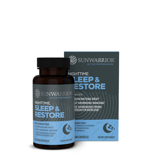 Active Sleep and Restore Capsules Vitamins & Supplements Sunwarrior