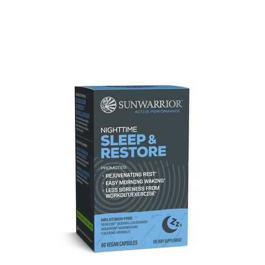 Active Sleep and Restore Capsules Vitamins & Supplements Sunwarrior