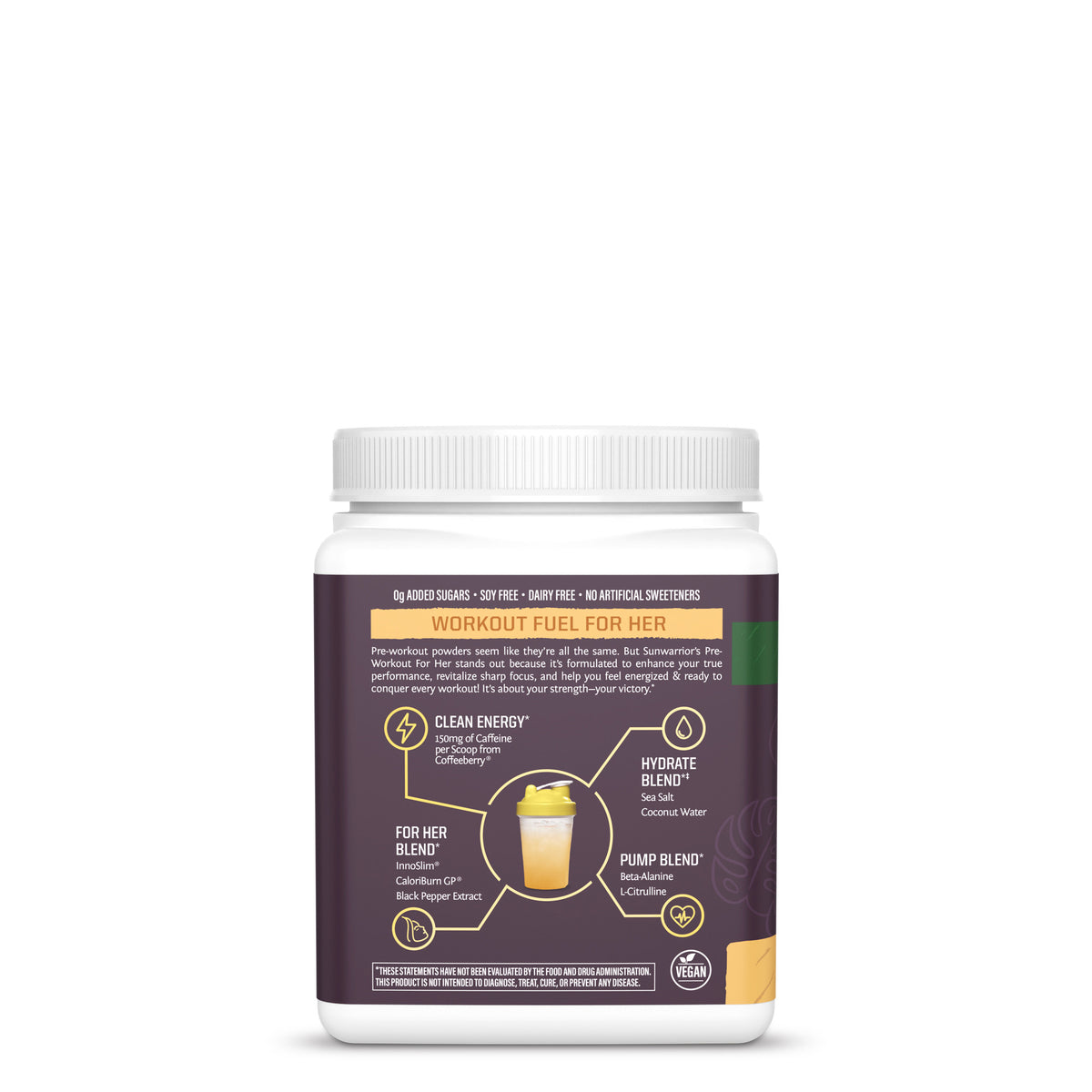 Active Pre-Workout for HER - Citrus Sunrise Vitamins & Supplements Sunwarrior