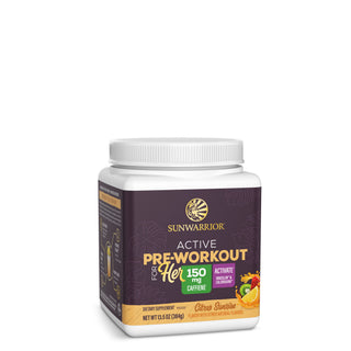 Active Pre-Workout for HER - Citrus Sunrise Vitamins & Supplements Sunwarrior
