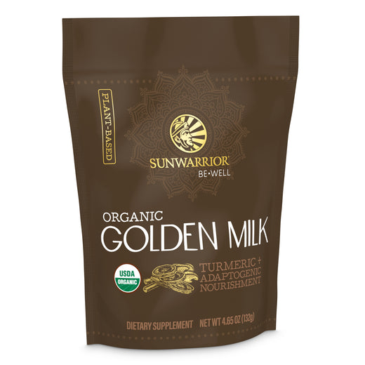 Be•Well Organic Golden Milk Vitamins & Supplements Sunwarrior 30 Servings  