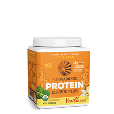 Classic Plus Protein Powder - Vanilla Plant-based Protein Sunwarrior 15 Servings